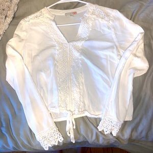 L/S Lace Top